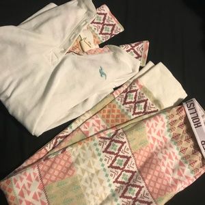 Hollister sleepwear set